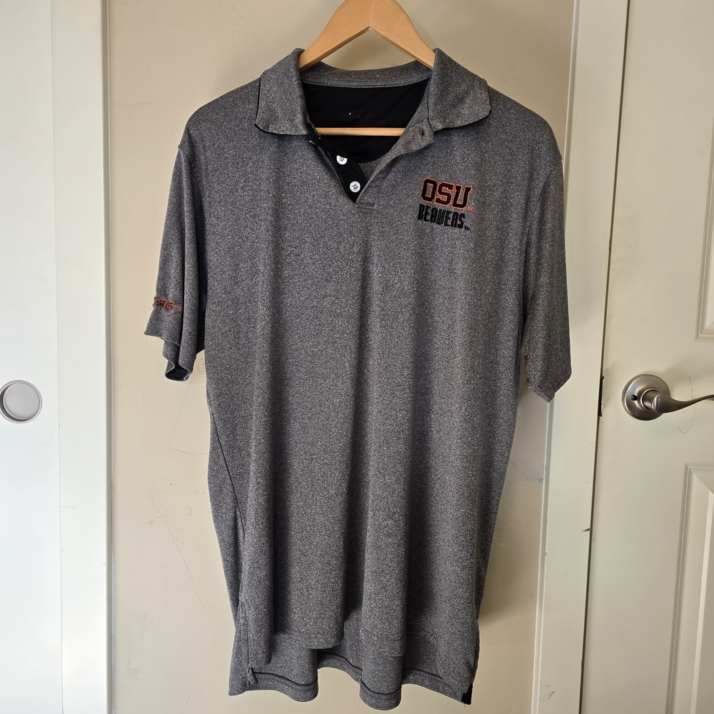 OSU Gray Polo Shirt